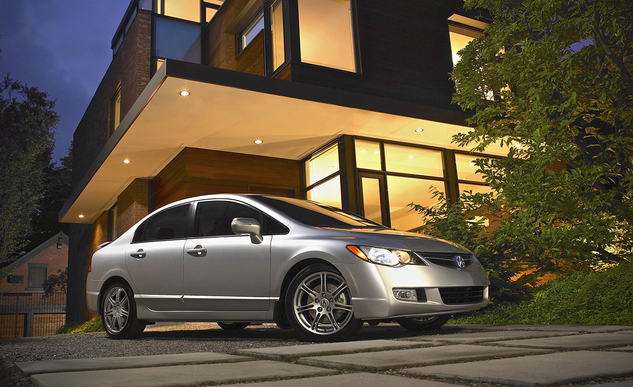 Acura CSX TypeS Modern House Location