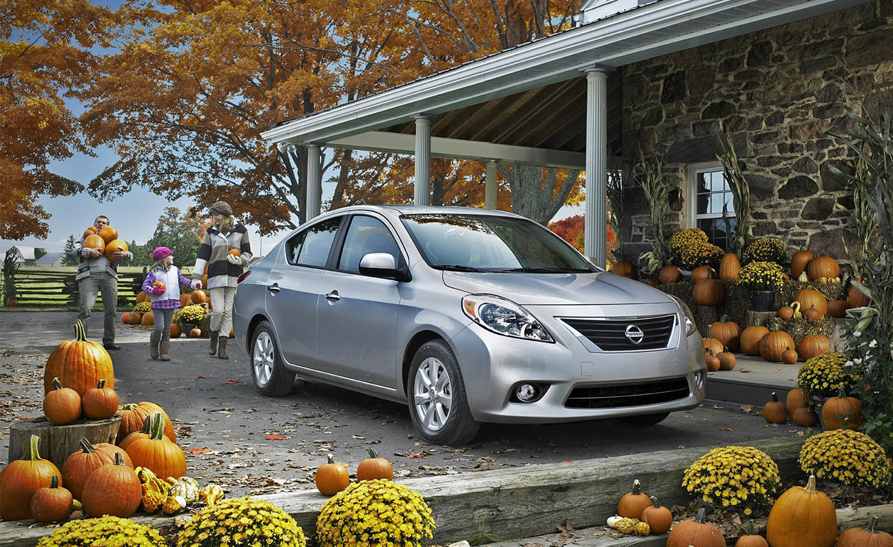Nissan Versa F3-4PS Location Pumpkin Farm