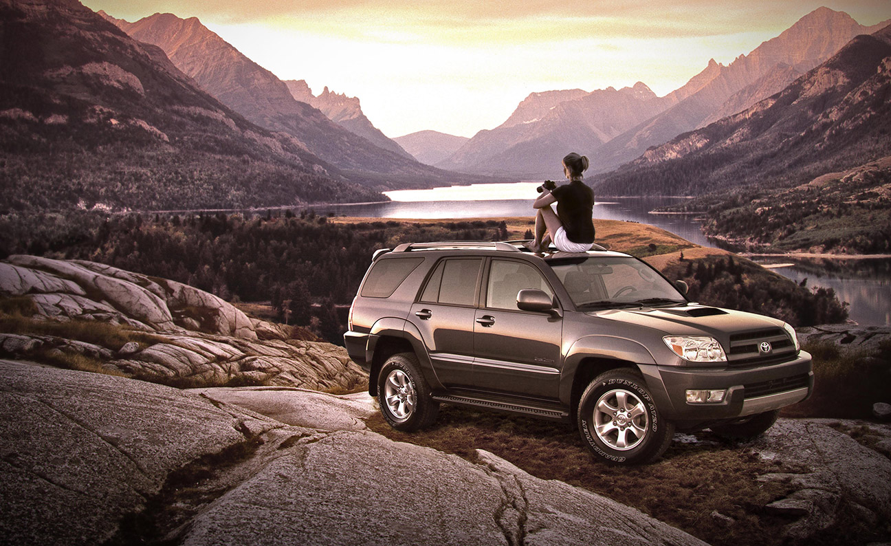Toyota 4Runner Vista Location Shot